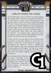 Lorgar Strikes for Horus